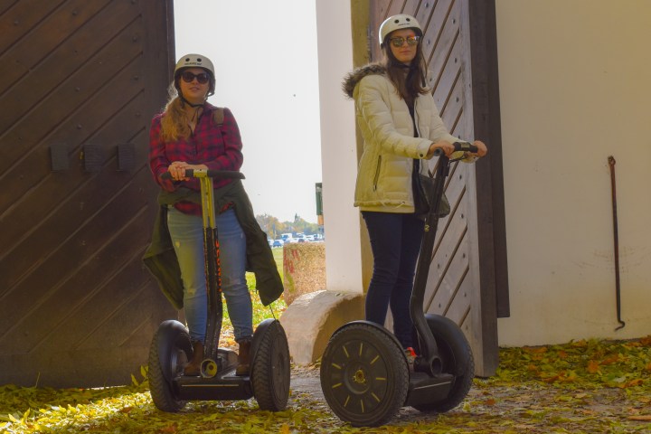 a person riding a bike